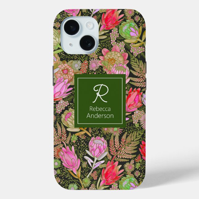 Protea Garden Case-Mate iPhone Case (Back)
