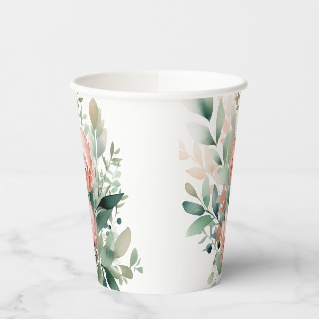 Protea Paper Cups (Left)