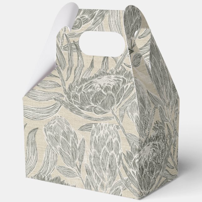 Protea Paradise 1 Favour Box (Back)