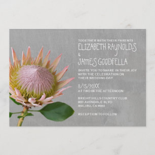 Protea Wedding Invitations