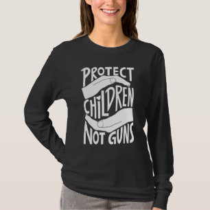 Protect Children Not Guns Orange Stop End Gun Vio T-Shirt