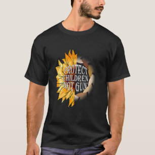 Protect Children Not Guns Wear Orange End Gun Viol T-Shirt