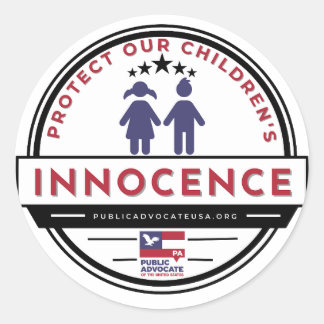 Protect Children's Innocence Stickers