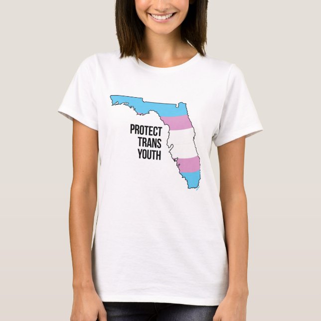 Protect Florida Trans Youth T-Shirt (Front)