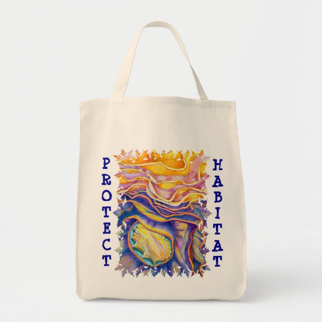 Protect Habitat Organic Tote Bag (Front)