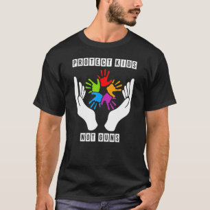 Protect Kids Not Guns Enough Silence Anti Gun Men T-Shirt
