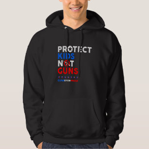 Protect Kids Not Guns Gun Reform Now Stop Gun Viol Hoodie