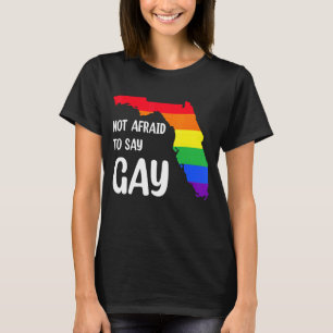 Protect Lgbtq Prime Students Not Afraid To Say Gay T-Shirt