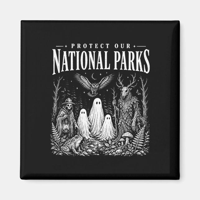Protect national parks or haunt backyard magnet (Front)