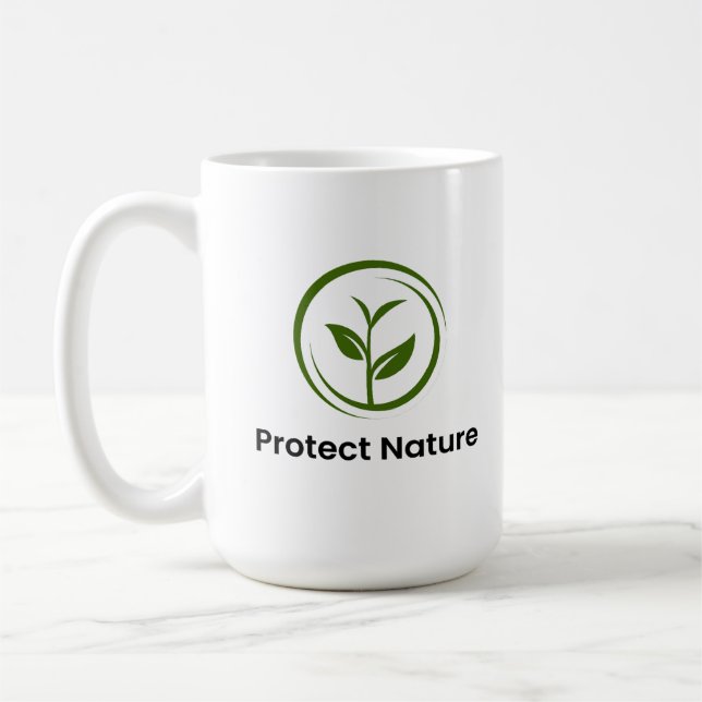 Protect Nature Coffee Mug (Left)