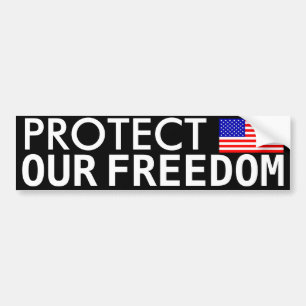 Protect our Freedom Bumper Sticker