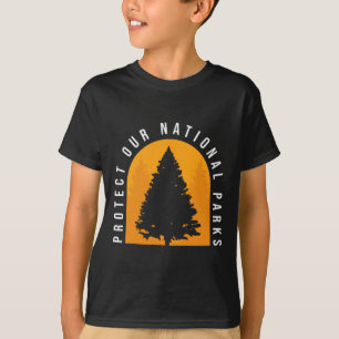Protect Our National Parks Distressed Outdoor Wand T-Shirt