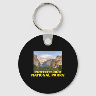 Protect Our National Parks - Hiking Key Ring