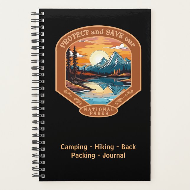 Protect our National Parks Planner (Front)