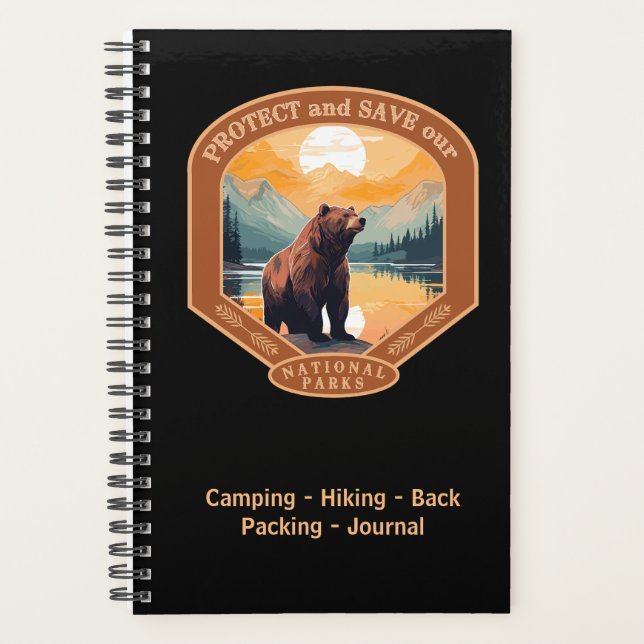 Protect our National Parks Planner (Front)