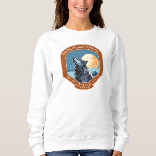 Protect our National Parks Sweatshirt (Front)