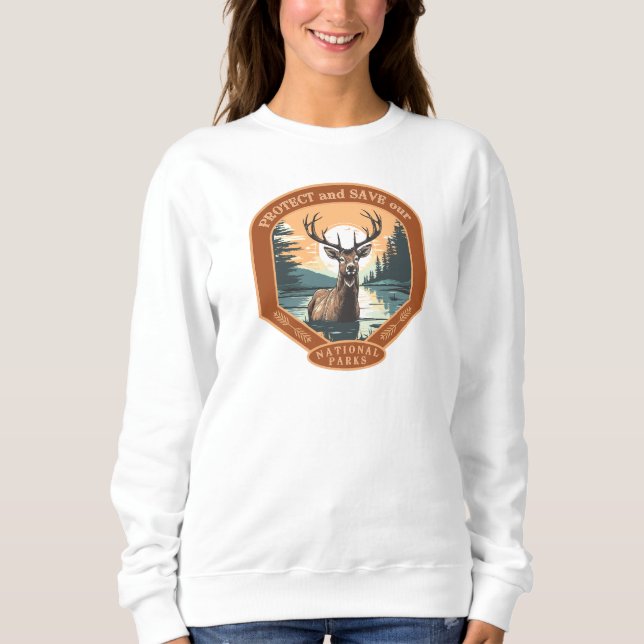 Protect our National Parks Sweatshirt (Front)