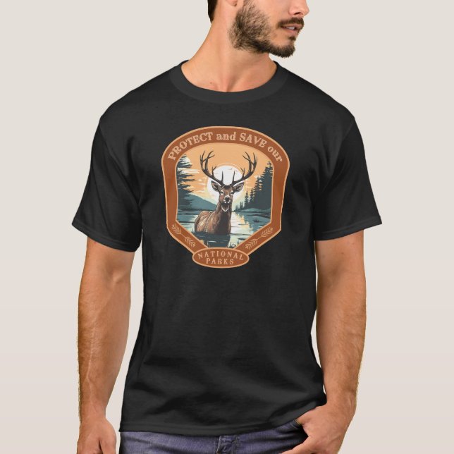 Protect our National Parks T-Shirt (Front)