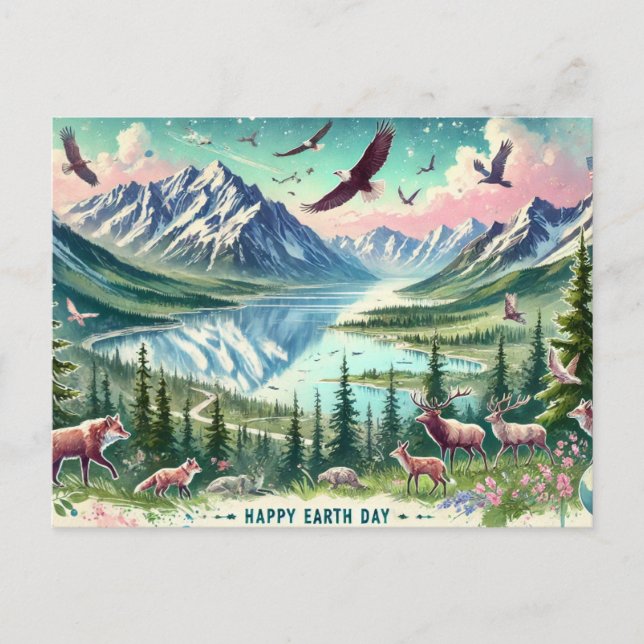 Protect Our Planet , April 22 Postcard (Front)