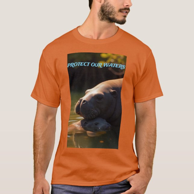Protect Our Waters T-Shirt (Front)