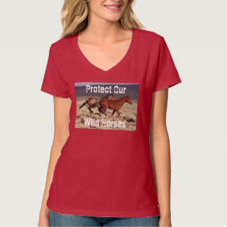 Protect Our Wild Horses WHE T-Shirt