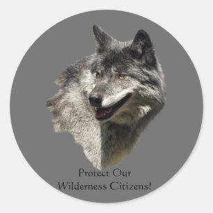 Protect Our Wolves! Stickers