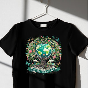 protect over planet Earth Day  T-Shirt