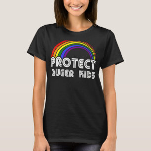 Protect Queer Kids Lgbt Awareness Gay Lesbian Prid T-Shirt