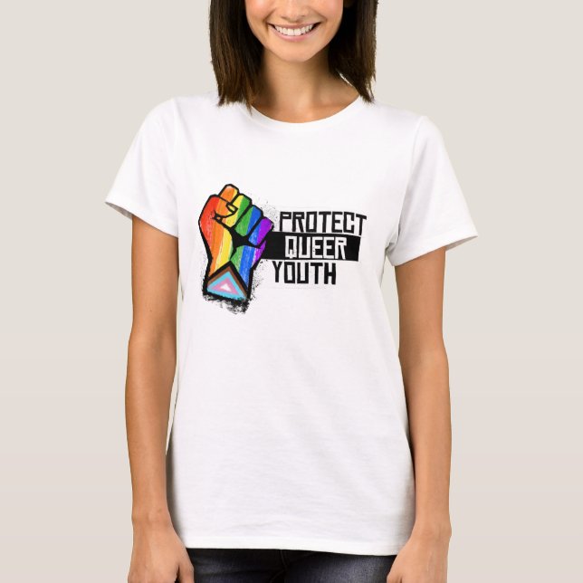 Protect Queer Youth T-Shirt (Front)