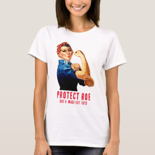 Protect Roe v Wade Rosie the riveter vintage retro T-Shirt