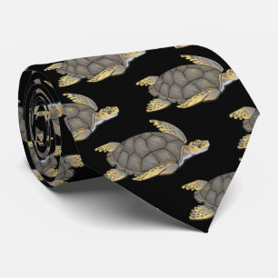 Protect Sea Turtles Ocean Habitats Endangered Tie