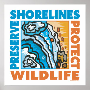 . Protect Seashore Poster