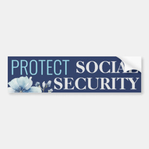 Protect Social Security Anti Trump Trumpism Bumper Sticker