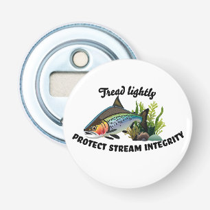 Protect Stream Integrity Rainbow Trout Bottle Opener