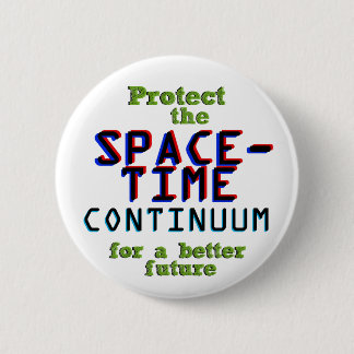 Protect the Continuum 6 Cm Round Badge
