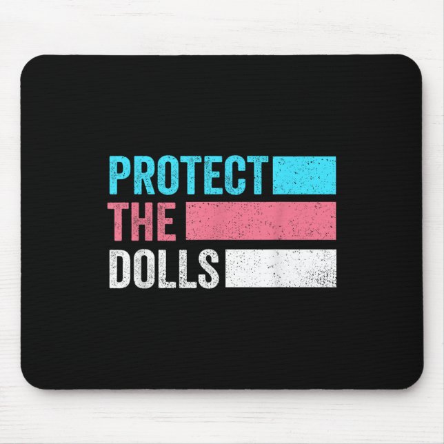 Protect The Dolls _7  Mouse Mat (Front)