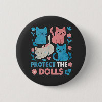 Protect the Dolls Equality Trans LGBT cats Lover 