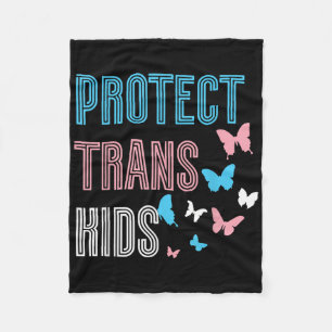 Protect The Dolls - Transgender Women Solidarity P Fleece Blanket