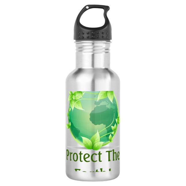 Protect The Earth 710 Ml Water Bottle (Front)
