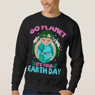 Protect The Earth Restore Nature Planet Environmen Sweatshirt
