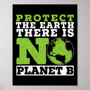 Protect The Earth There Is No Planet B Environment Poster