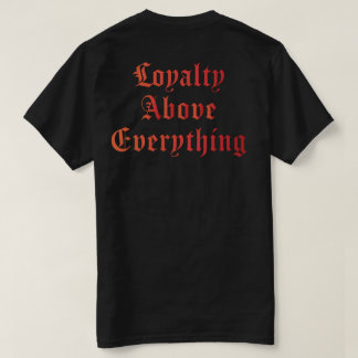 Protect the Family Pocket Sized Logo Orange T-Shirt