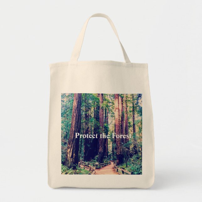 Protect The Forest Tote Bag (Front)