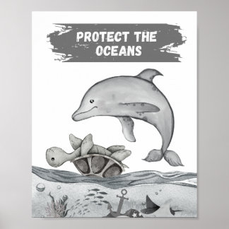 protect the oceans poster