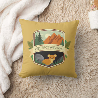 Protect the Parks Pika Cushion