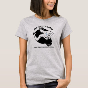 Protect the Pecs Male Breast Cancer T-Shirt