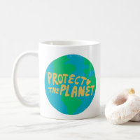 PROTECT THE PLANET SAVE EARTH Eco Green