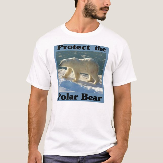 Protect the Polar Bear T-Shirt (Front)