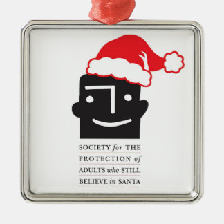 Protect the Santa Believers! SPASBS Xmas Ornament