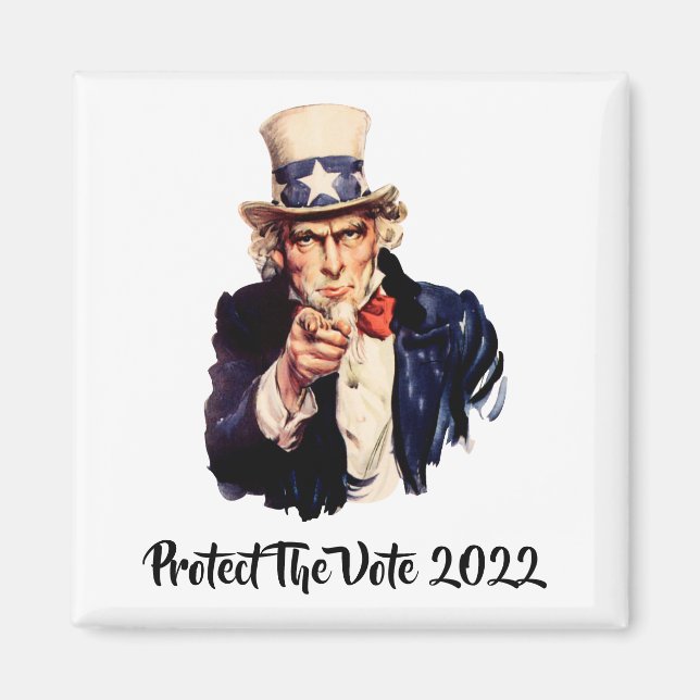 Protect The Vote 2022 Magnet (Front)